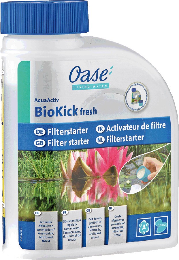 BioKick fresh 500 ml till 10 000l för biologisk balans