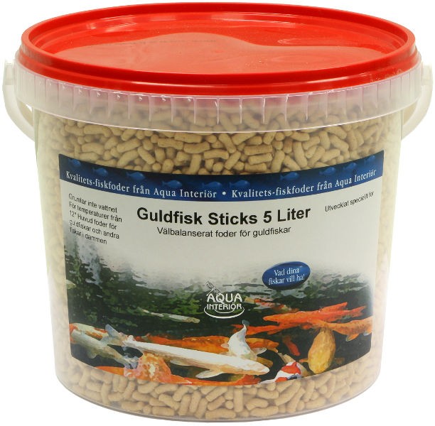 Guldfiskfoder 5,4 liter fiskfoder   500 g