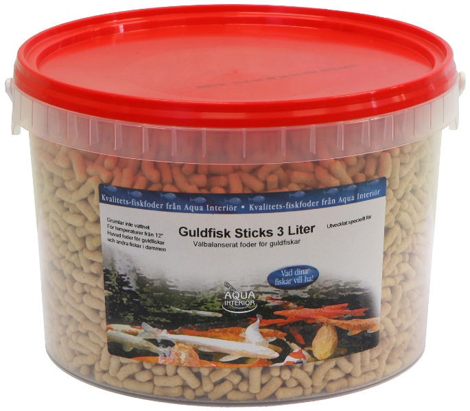 Guldfiskfoder 3,5 liter fiskfoder   300 g