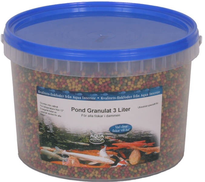 Pondgranulat 3,5 liter fiskfoder