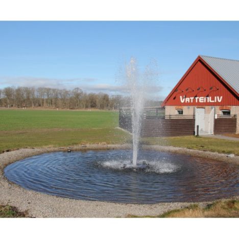 Fontän flytande