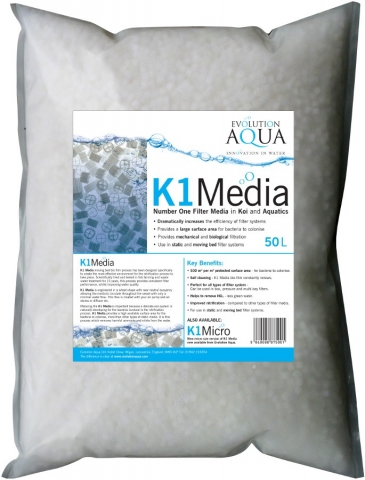Kaldnes K1 Media 50 Liter